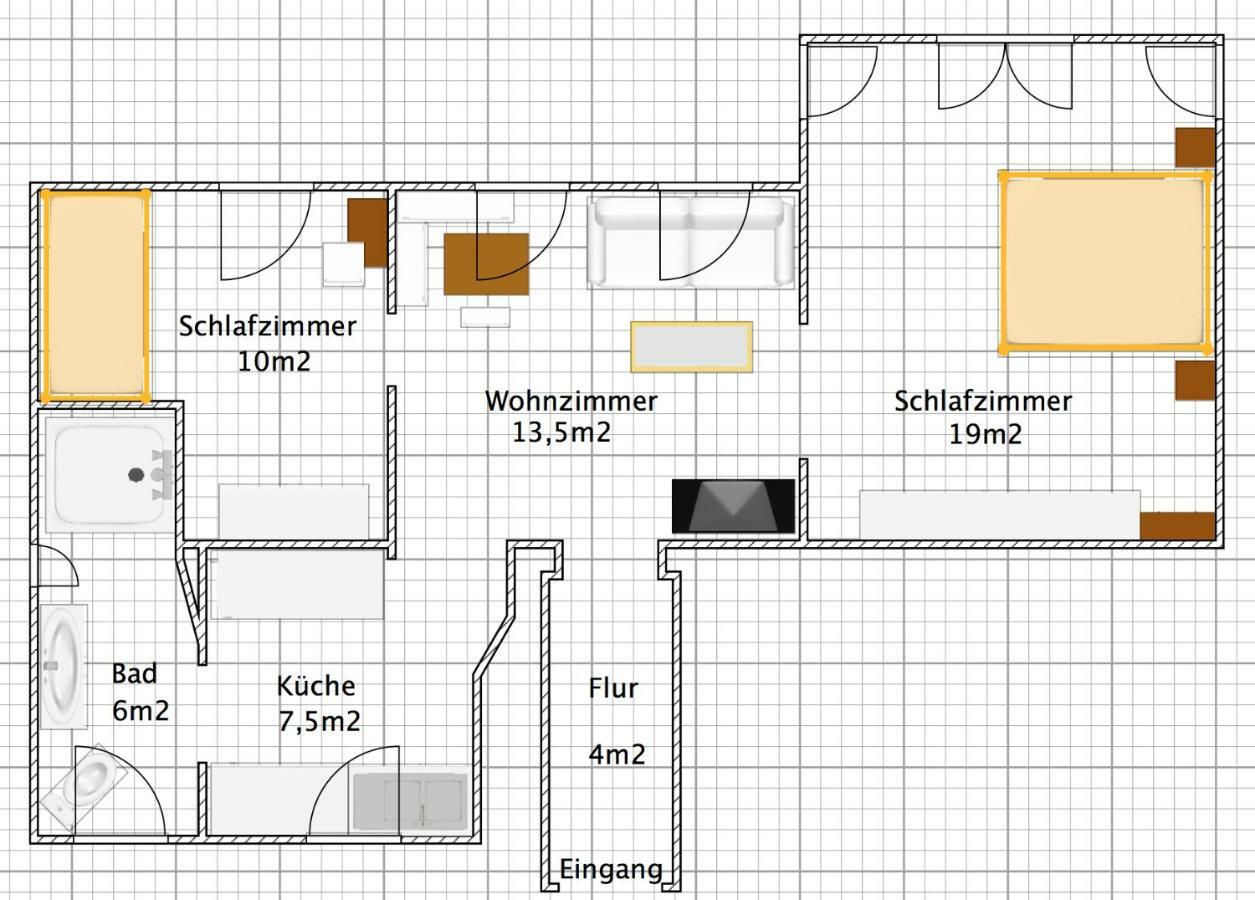 Ferienwohnung Stadtoase In Wittenberg Bagian luar foto